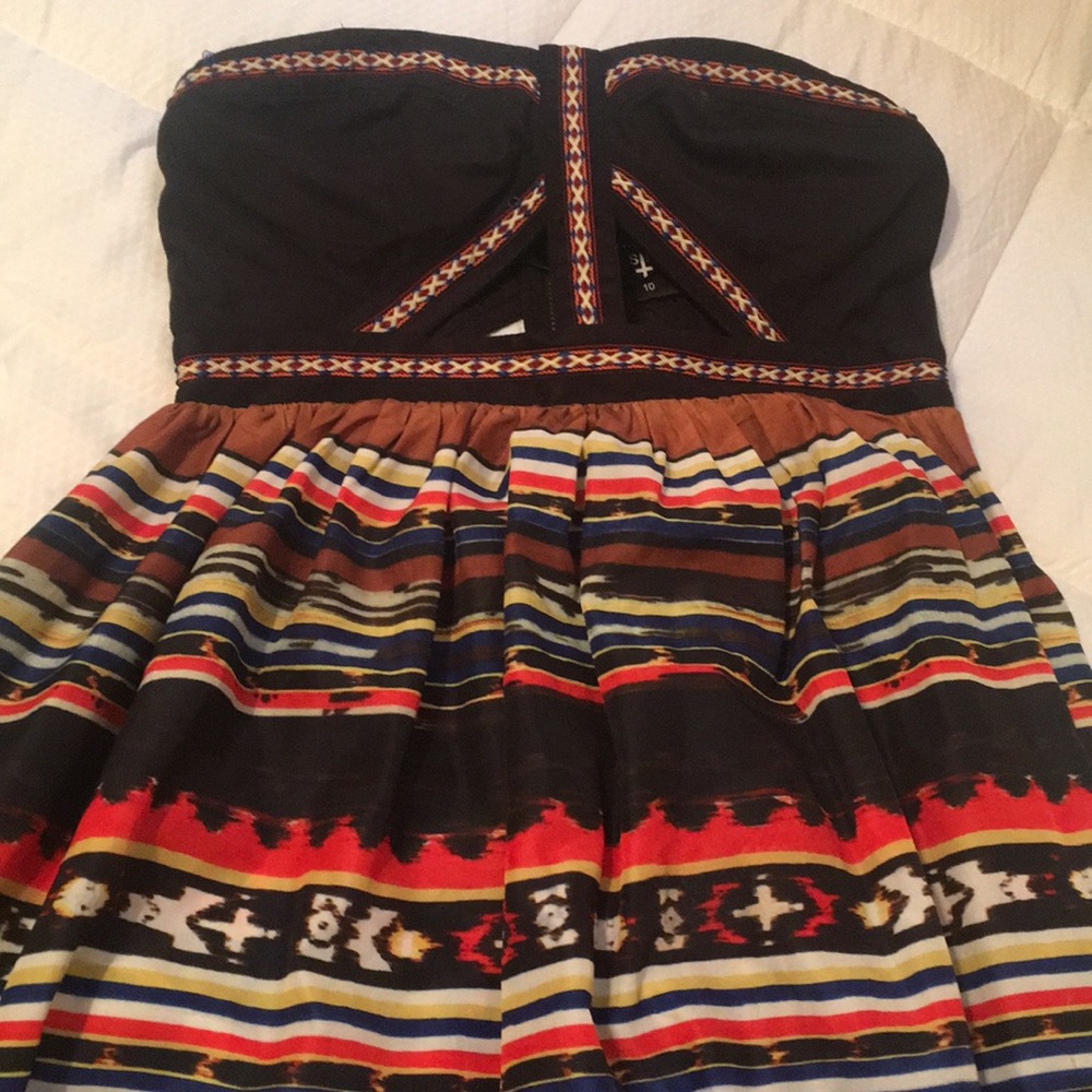 Patterned maxi dress